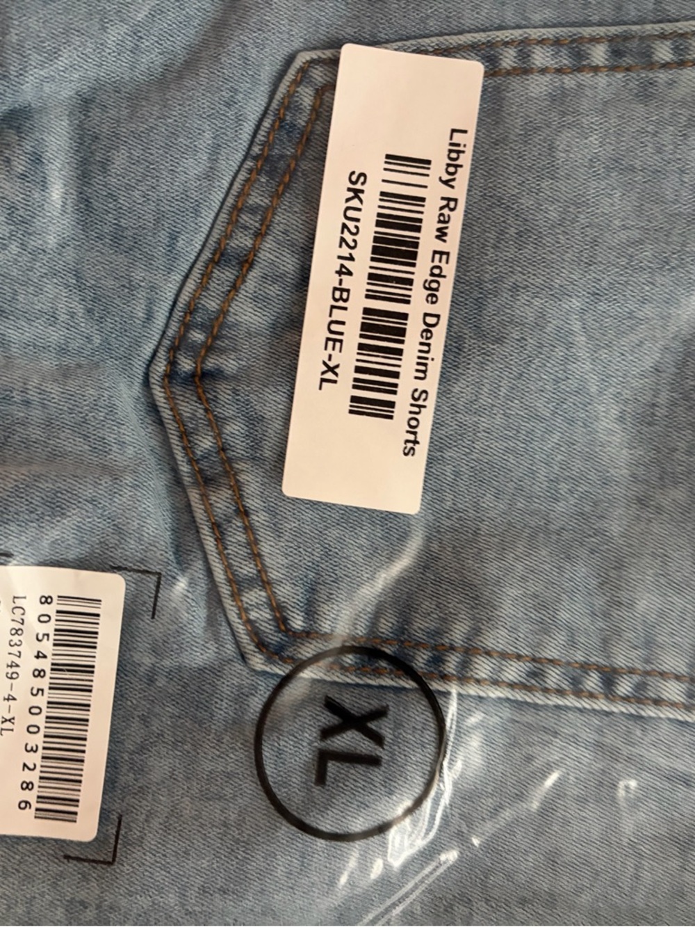 Nautica Light Blue Denim Jeans with Contrast Stitching